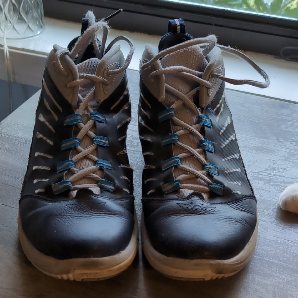 Men's Blue and White Basketball Shoes. Jordan Prime.Fly 2 'Obsidian' - Picture 2 of 6